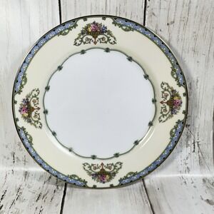 Noritake Favorita Morimua  SALAD Plate  7 5/8" Floral Urn Gold Trim‎